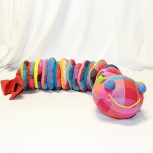 Barbara Samsoni Artisan Handwoven Handmade Pure Cotton Caterpillar Stacking Ring